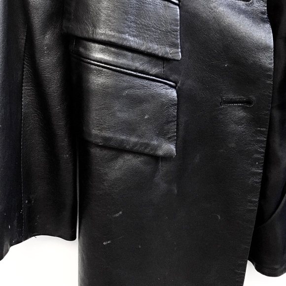 Richard Tyler Leather Jacket - Picture 5 of 8